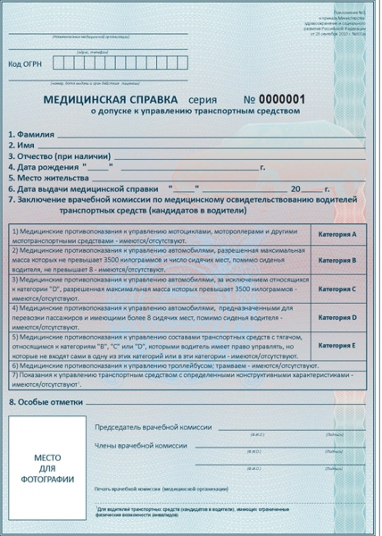 			Каких врачей надо проходить на водительские права в России в 2018 году			