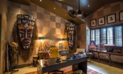 Африканский стиль в интерьере