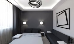 Интерьер в стиле монохром