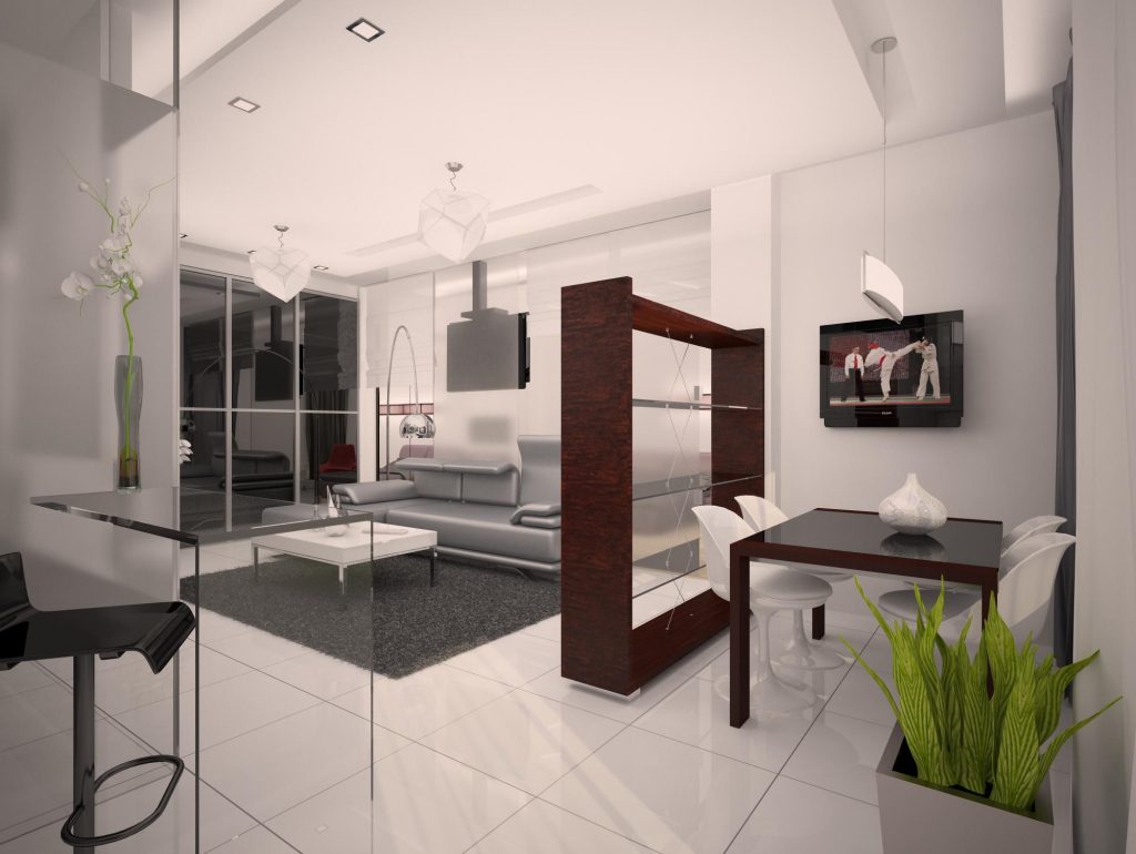 Где найти место для кровати в квартире-студии